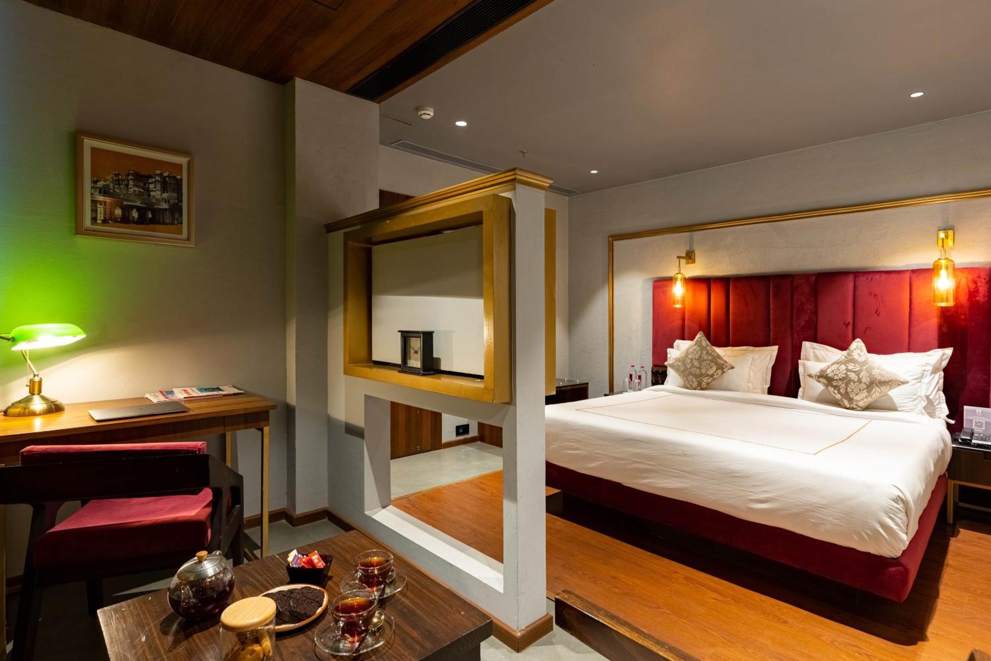 Historia Royal Hotell Udaipur Rum bild